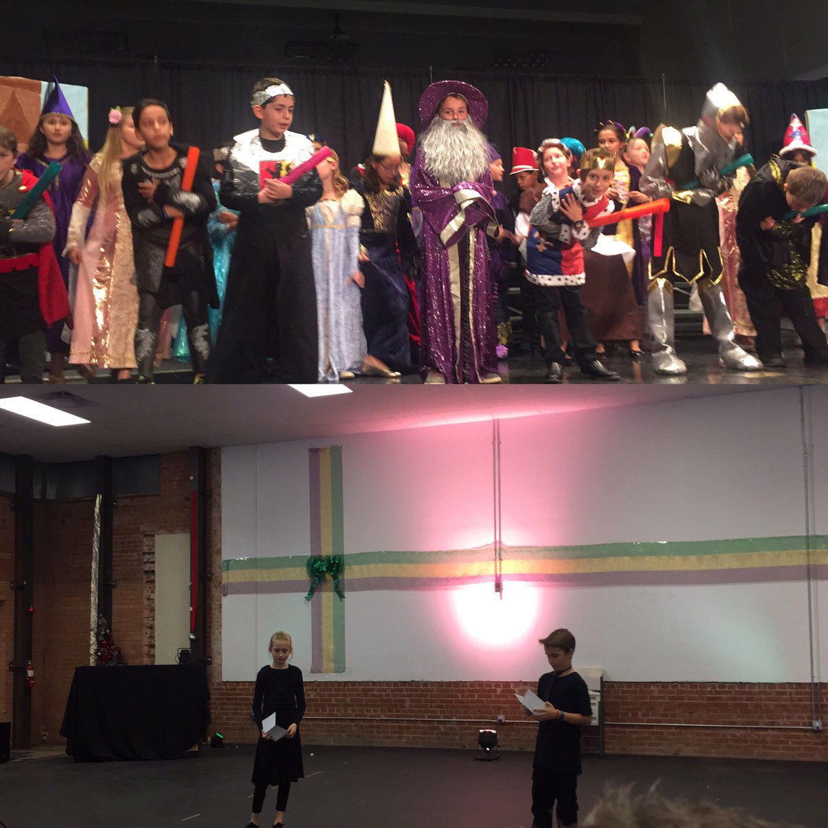 ISFBennett's tweet photo. Performed Friday as #Merlin in my school's play &amp; Sat Actors showcase - been a weekend of playing someone else 😂 https://t.co/qVAwo2hBmp