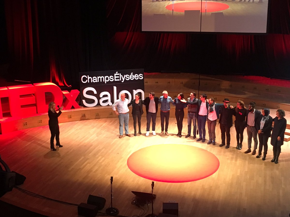 Un GRAND merci à tous nos intervenants pour leurs propos inspirants. #TEDxCEsalonED