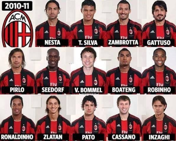 FutballTweets's tweet photo. This Milan Team.. https://t.co/S7GqhjwDt3