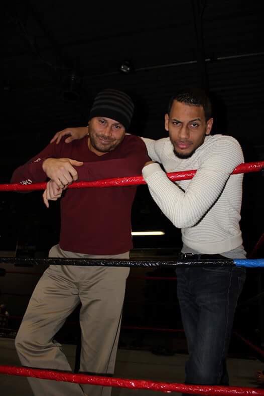 SebastianCage's tweet photo. The Sexy Saiyan and The Future...Last Night At @ShutUpAndWrestl making it happen.. #BigBro @followthebadguy #RoadTripToGlory #SWAWRESTLING https://t.co/BK221UoaWT