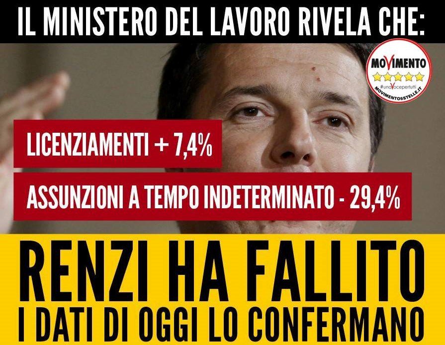 5S_MMP16's tweet photo. #matteorenzi ha fallito, ora tocca a NOI! @Mov5Stelle #unaVocepertutti #mmpcamp16 https://t.co/CUF0pao6iJ