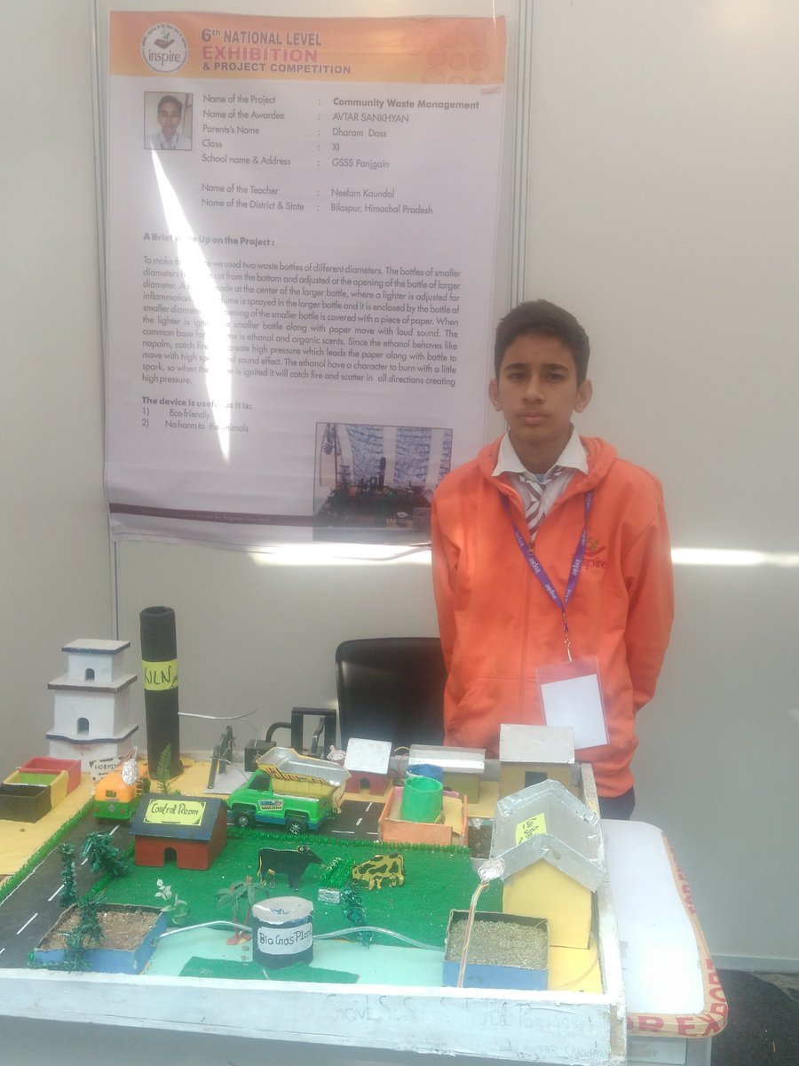 iisf2016's tweet photo. Community Waste Management, Avtar Sankhyan, #dstindia #iisf2016 https://t.co/Wn0I2WqYJt