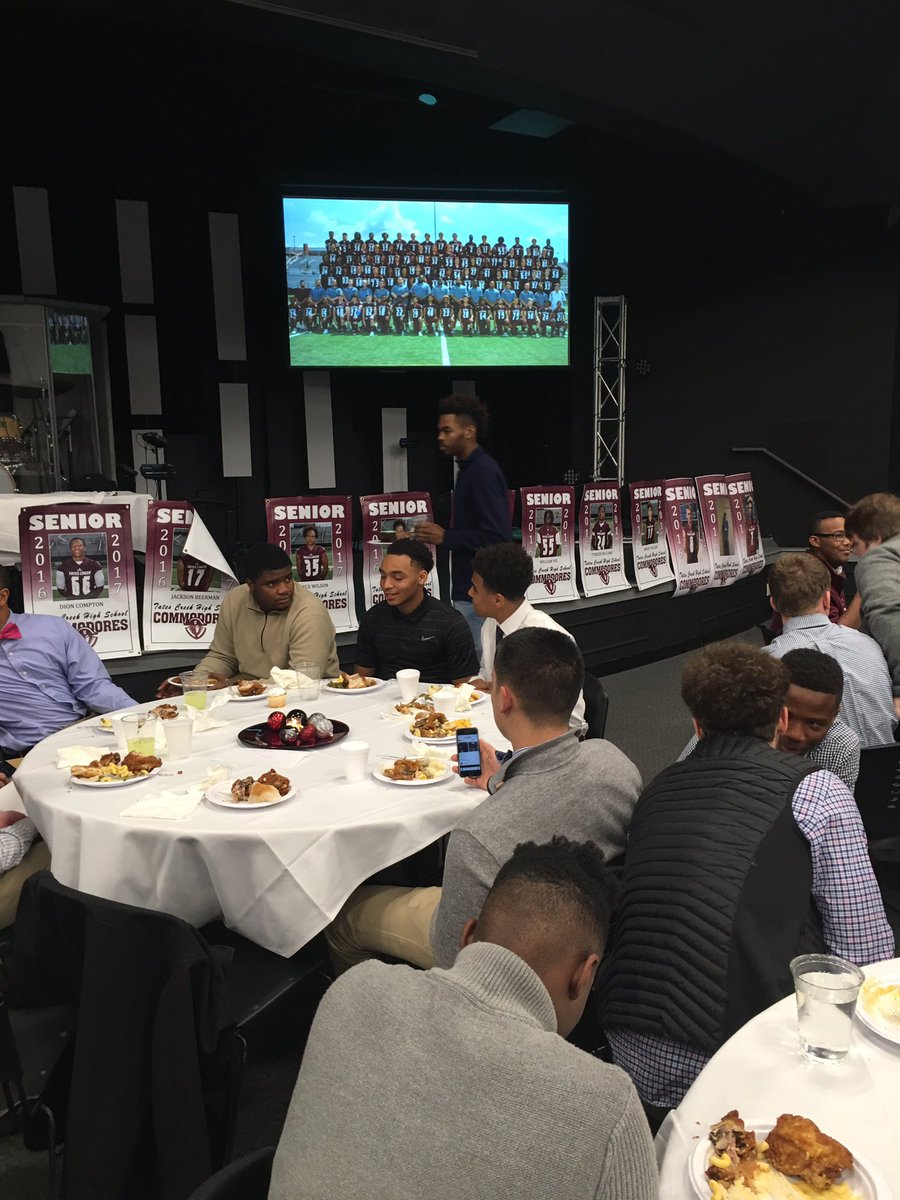 Our Commodores football banquet