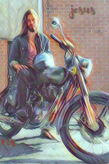 He's true, pure. Everything that's good in this rotten world.