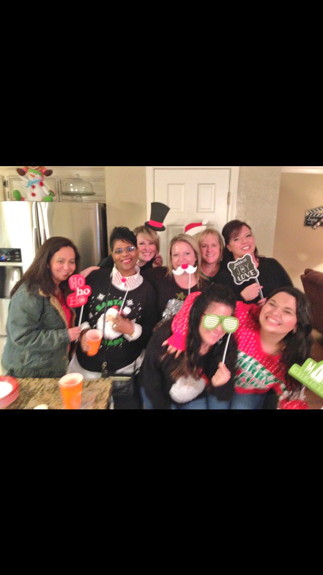 Had a great Christmas party last night with these ppl