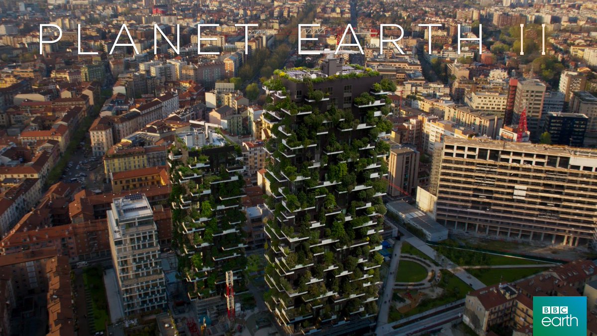 Greening the walls and roofs of our buildings could create a rich and extensive habitat #PlanetEarth2
