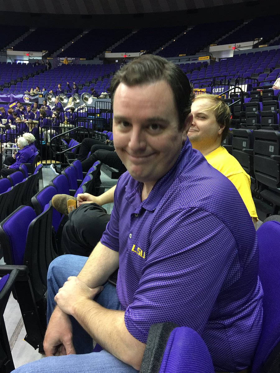 JacobScohn's tweet photo. #allforlsu. Son in law of birthday girl https://t.co/dvVQkr4fgh
