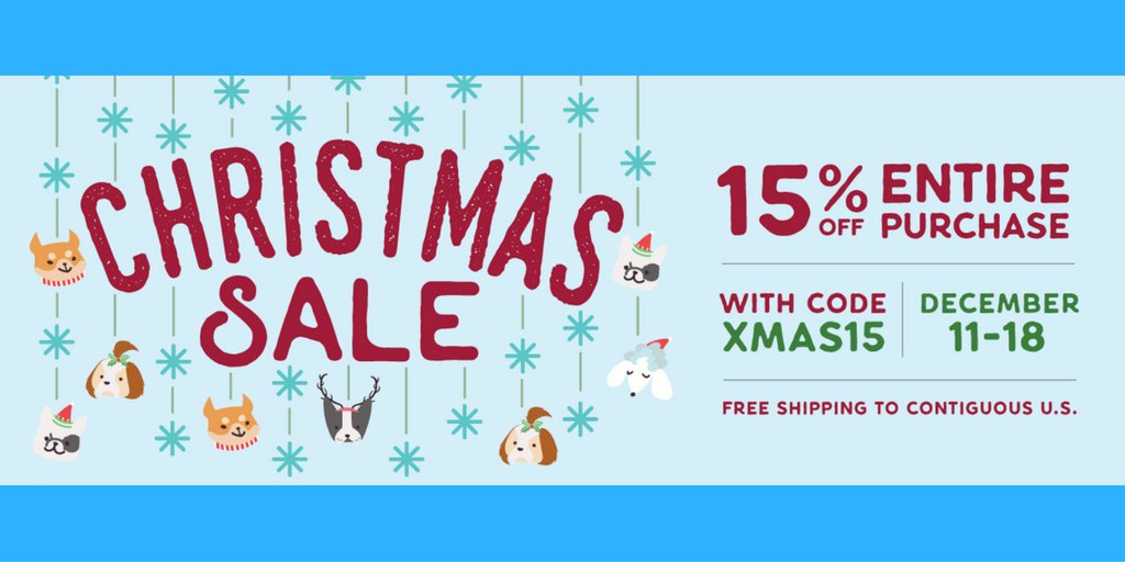 GoobyPet's tweet photo. Christmas Sale going on now! 
15% off entire purchase
Use code: XMAS15
Link: https://t.co/8jDKJa3cbZ
#christmas #christmassale #Sales https://t.co/ZNBR2L4V8Z