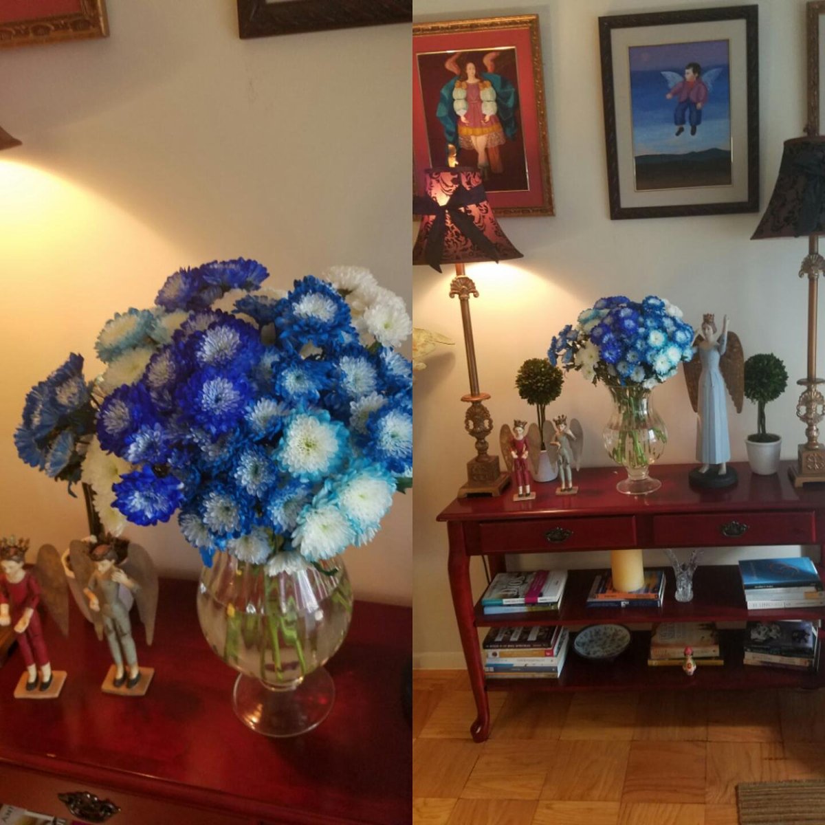 AngelaMariaHS's tweet image. Happy Birthday Beatriz, the Angela Maria Home Services, owner.   The arrangment was made by your friend and server, Olga.