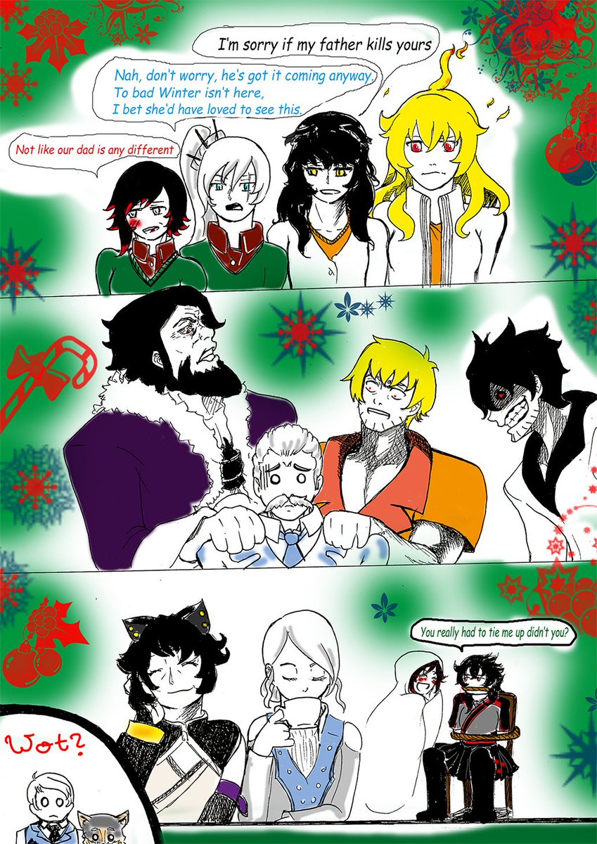ShaYurigami's tweet photo. #Familygettogether #RWBY #Comedy #OverprotetiveDaddies #OverprotectUncle #WhiteRose #Bumbleby #BelladonaFamily #SchneeFamily #RoseBird https://t.co/EyllOFvW5u