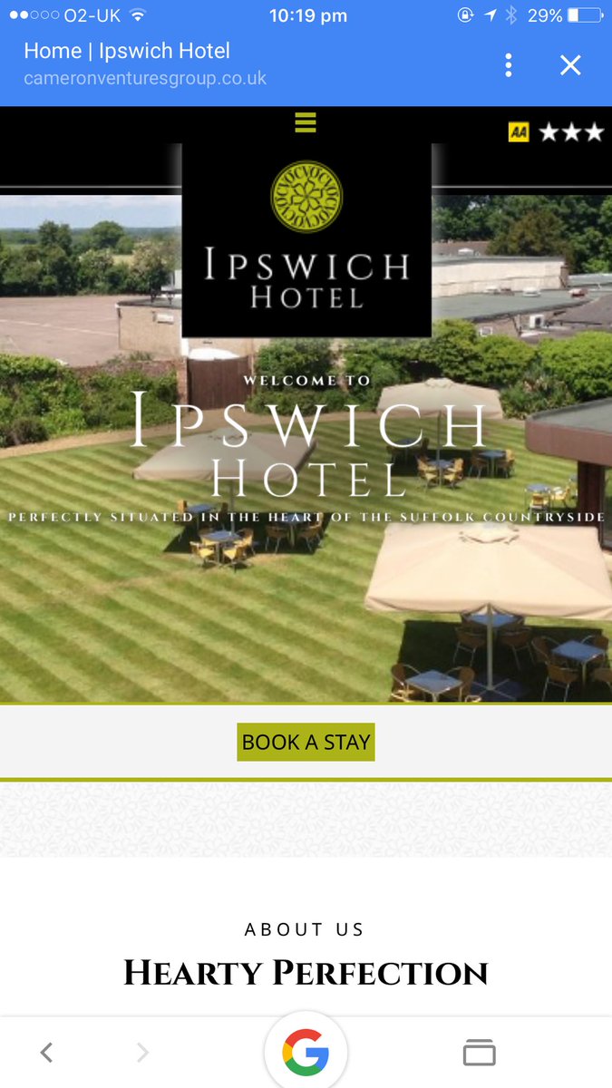 Visit our new website and check out our upcoming events at hotelipswich.co.uk