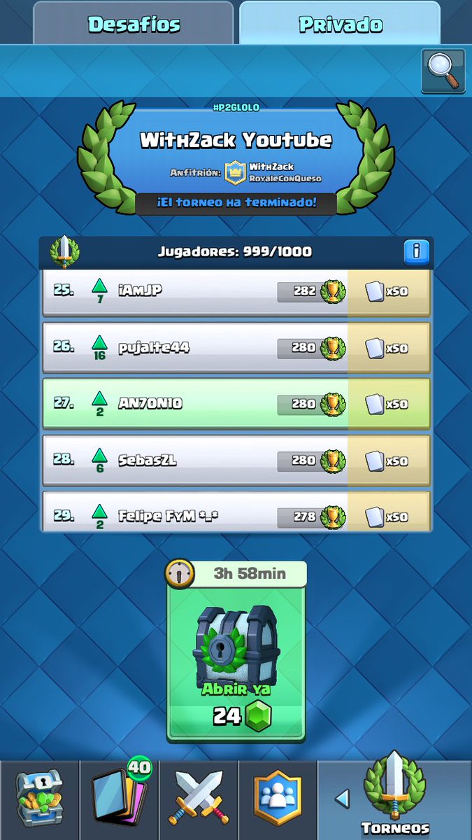 antonio16CR's tweet photo. @WithZack__   puesto 27 😎 💪 https://t.co/RUOXMQ2zCd