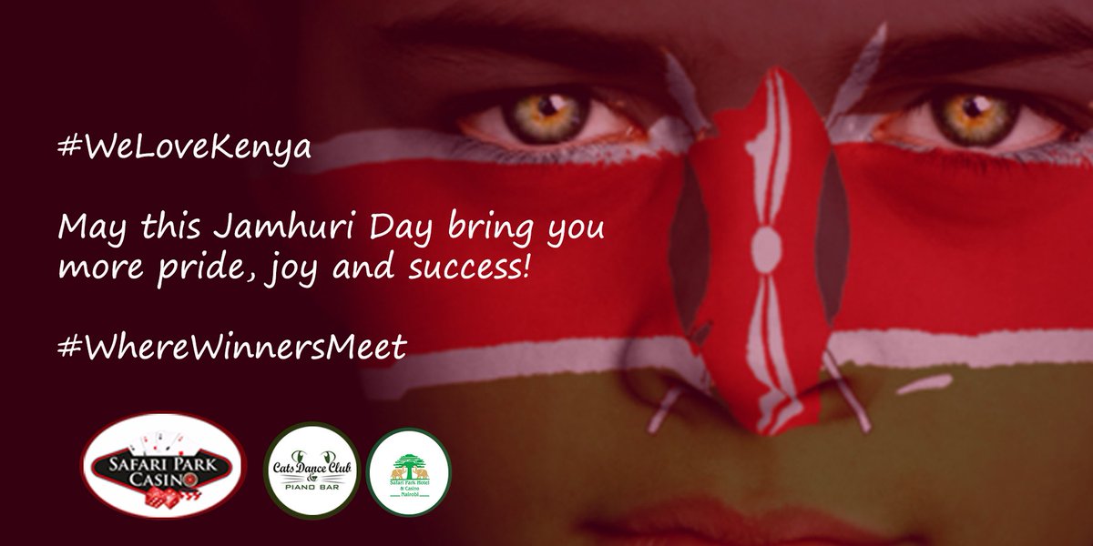 SafariCasino's tweet photo. #WhereWinnersMeet Party, Dance, Play & Win big with us on #JamhuriDay https://t.co/PUumbsPNDx