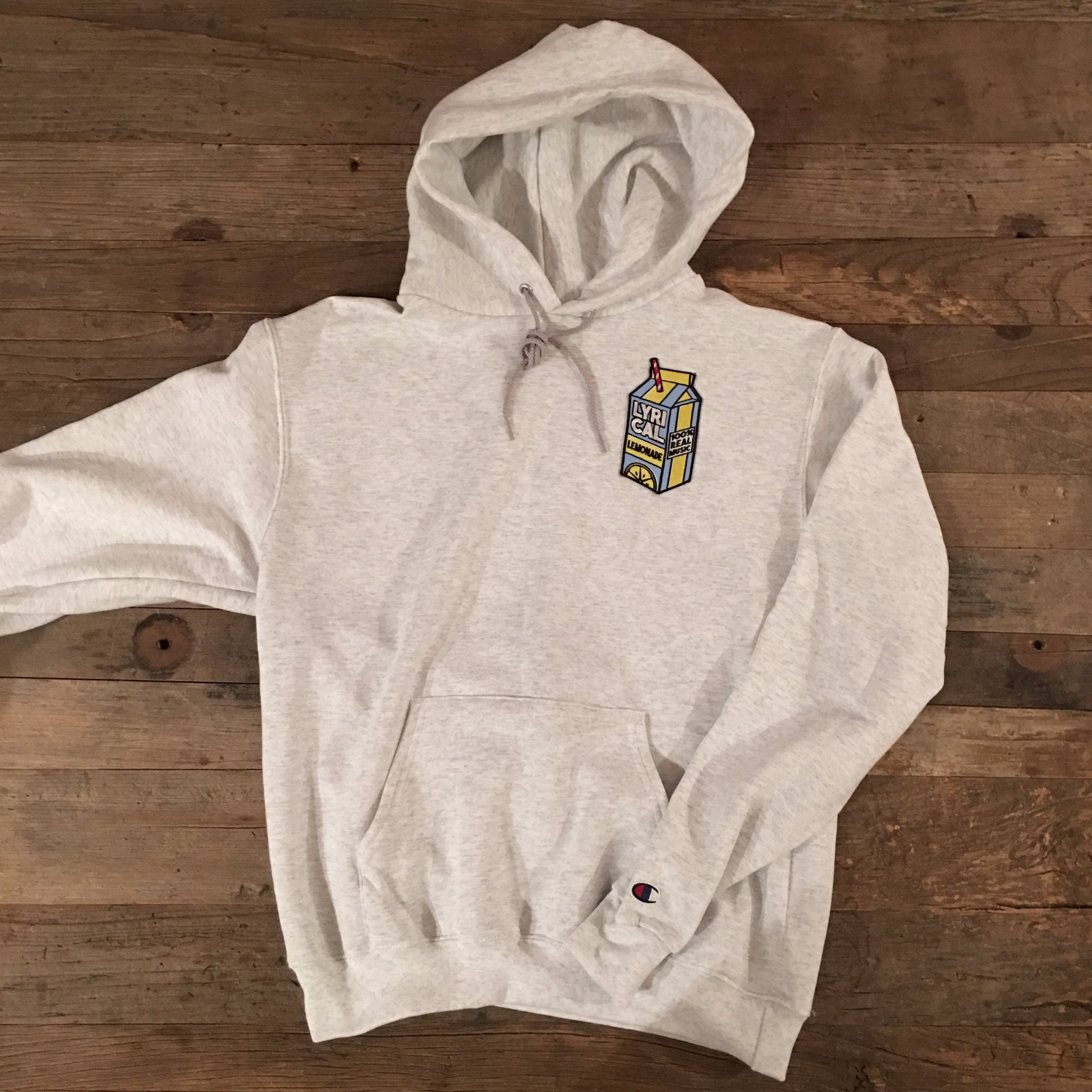 Lyrical lemonade carton patch cheap hoodie