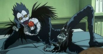roxanasparrow's tweet photo. #TeamRyuk #DeathNote https://t.co/3DObMo5P8I