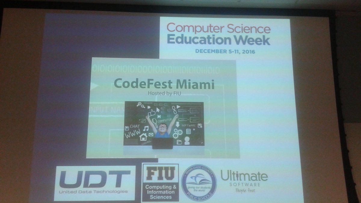 regulatorawm's tweet image. Fantastic event @FIU #codefest2016 Proud to be part of it. @MDCPSSTEAM @STEMDesignation @CTEMiami @inst_technology @WRTTIGERS @UDTCorp