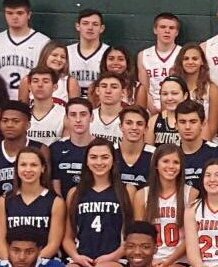 DonohueJr's tweet photo. Awesome 2 have Mark, Jake & Ana represent Southern Basketball @JSNSPORTINGNEWS photo shoot @SRboysbball @srgbb #MiddleRow #RamPride https://t.co/IaqjD4SiSJ