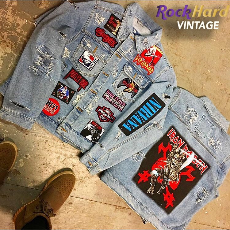 #RockhardVintage "Hall Of Fame" Denim Jackets Have Been A HUGE Hit This Holidays! Get Yours Now! ByKiy.com #bykiy
