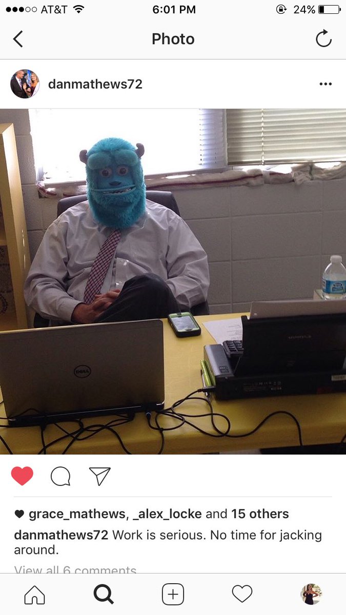 GabMathews's tweet photo. My dad's Instagram is too good😂 https://t.co/QDTQdCOkYZ