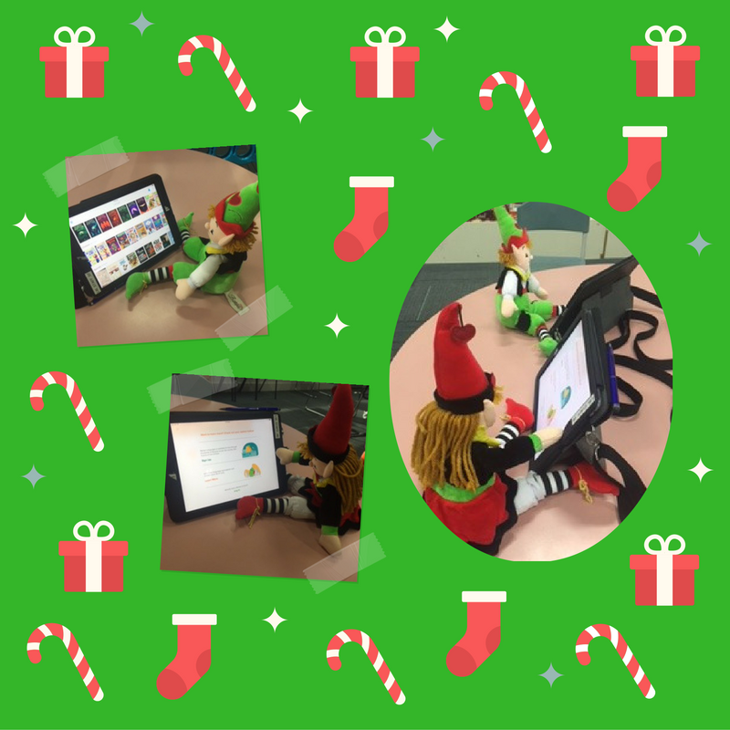 FCOpenLibraries's tweet photo. Elvis and Elvina the elves are at #WetherillParkLibrary discovering what Fairfield City Open Libraries is offering this Christmas! https://t.co/PThYpJ6rRv