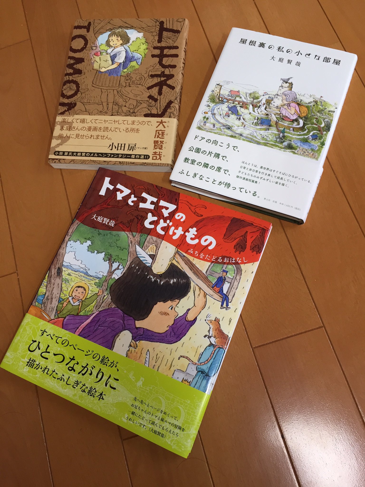こやまけいこ 9巻3 16発売 漫画家 イラストレーターとして活躍中の大庭賢哉さんが最近 トマとエマのとどけもの みちをたどるおはなし ほるぷ出版 という絵本を上梓されました 全部の絵がページをまたいでひとつながりになっている素敵な絵本です こやまけいこ 9巻3 16発売 漫画家 イラストレーターとして活躍中の大庭賢哉さんが最近 トマとエマのとどけもの みちをたどるおはなし ほるぷ出版 という絵本を上梓されました 全部の絵がページをまたいでひとつながりになっている素敵な絵本です