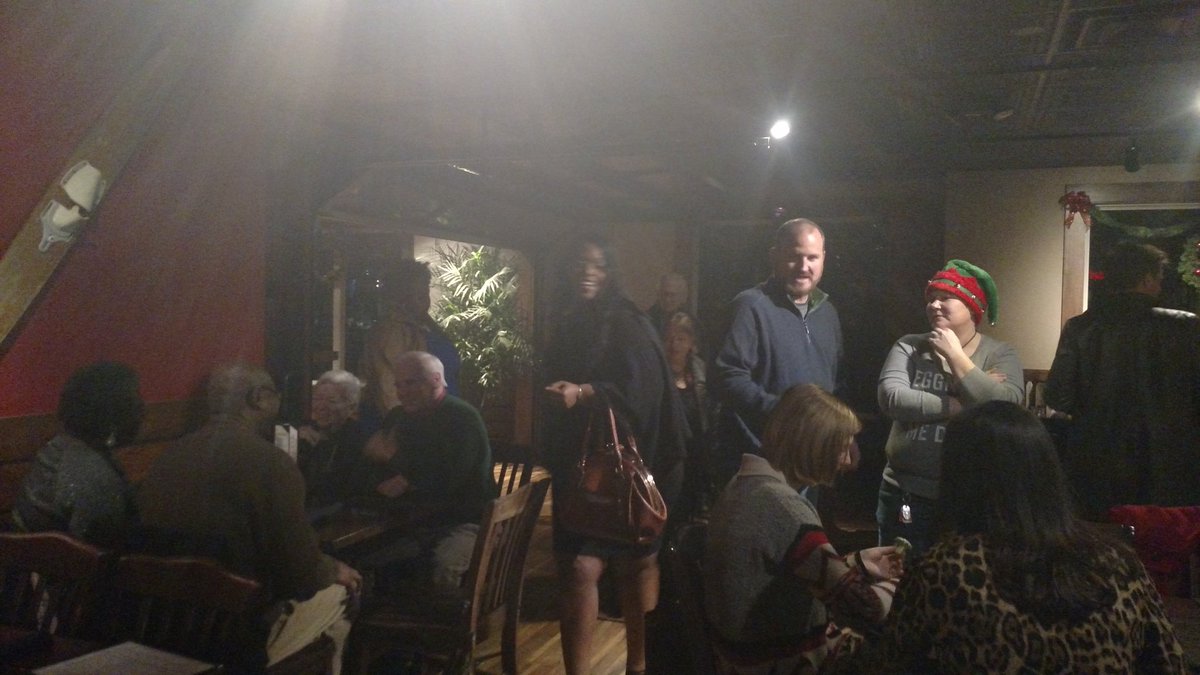 Enjoying the family(Store 1106) at our Christmas Party at Liberty on the Lake.