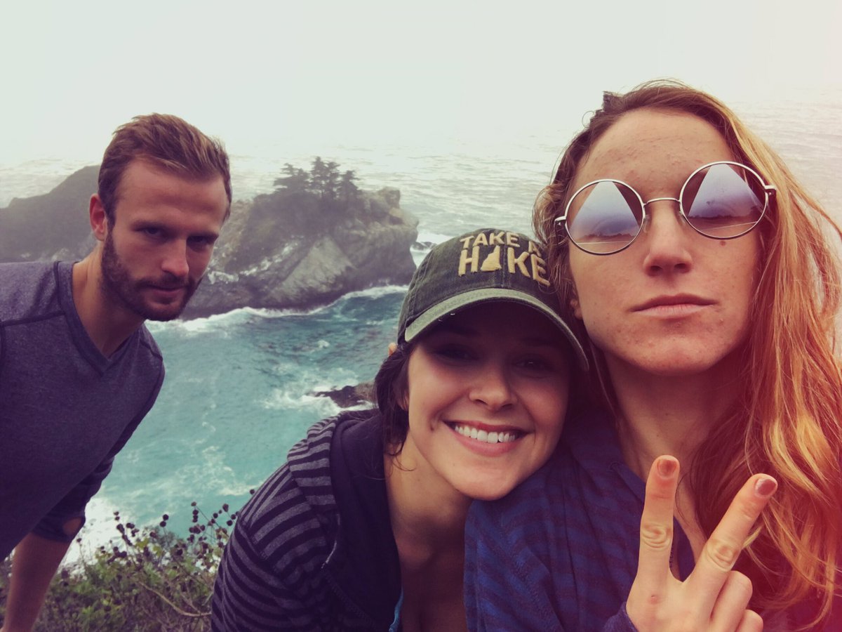 ShanleyECaswell's tweet photo. My friends are McWay better than yours. #McWayFalls #BigSur https://t.co/yLr8siUCcs