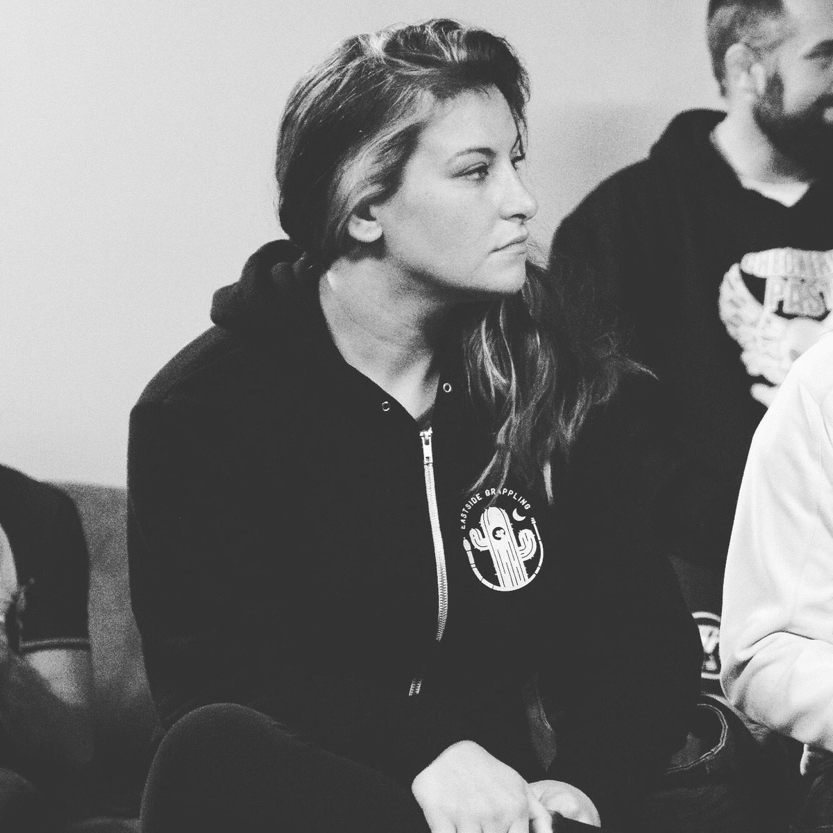 Fight mode 💯for <a href="/MieshaTate/">Miesha Tate</a> in the #SUG2 fighters lounge. Y'all got Tate or <a href="/jessicaevileye/">Jessica Eye</a> tonight? It's coming soon so don't miss it.