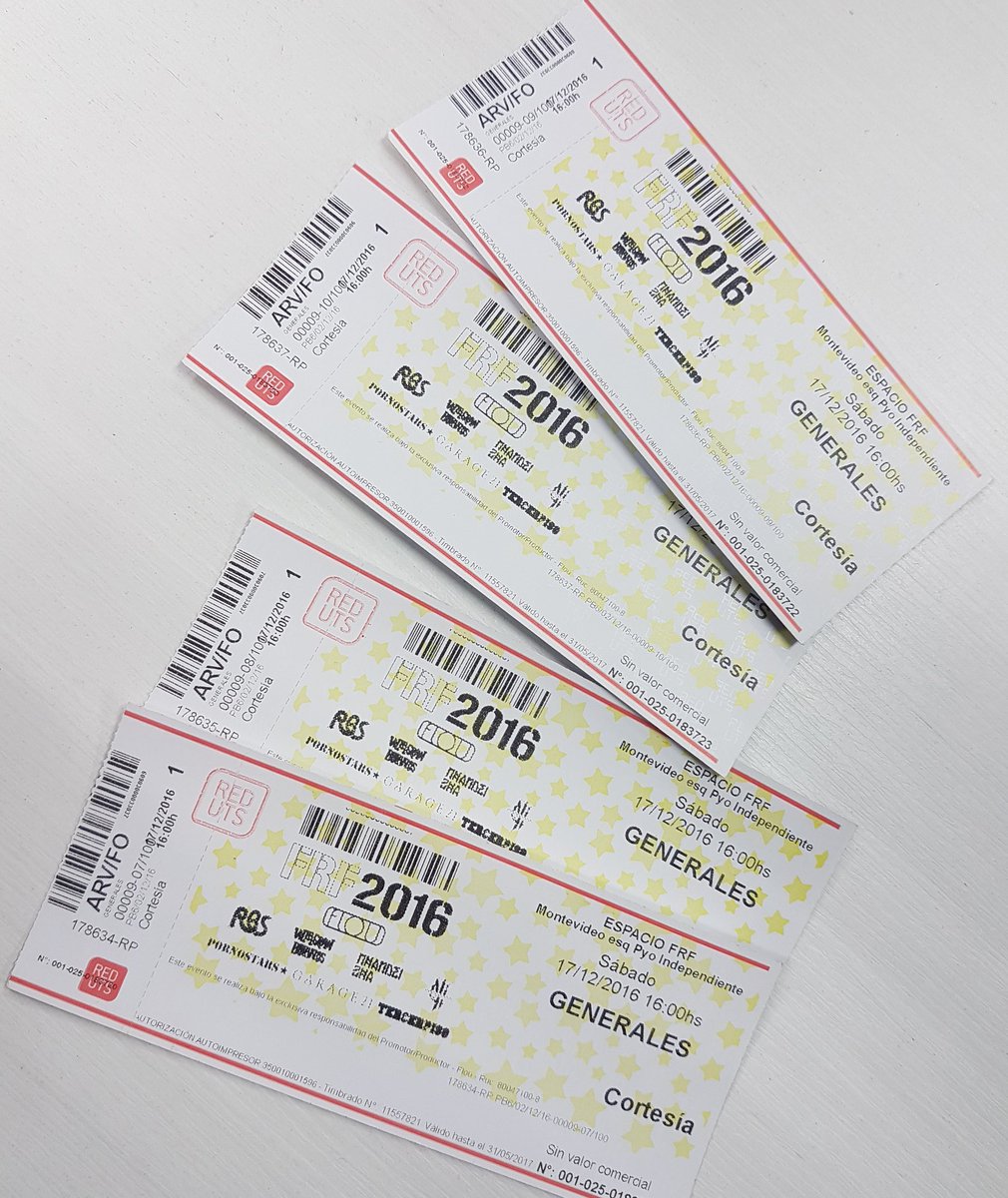 Tenemos entradas para el @flourockfestpy!!! RT o cita este tuit con el #FRF2016 y ya participás!