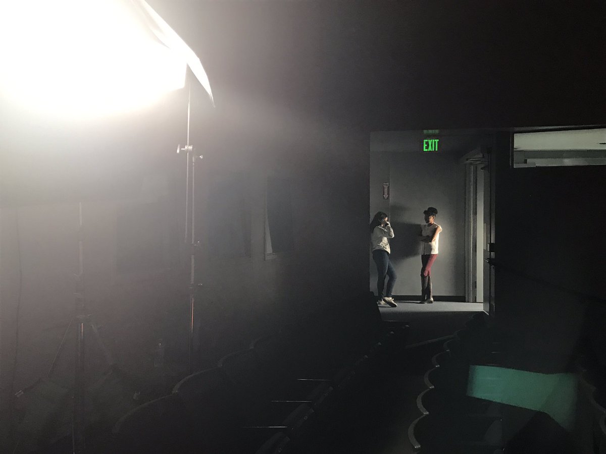 onesadthesis's tweet photo. I wonder what Norah (Julie) and Anneke (Kendra) are doing. I'd yell to ask but the AD already called for quiet on the set. #ShortFilm https://t.co/9ca3uoc7Hp