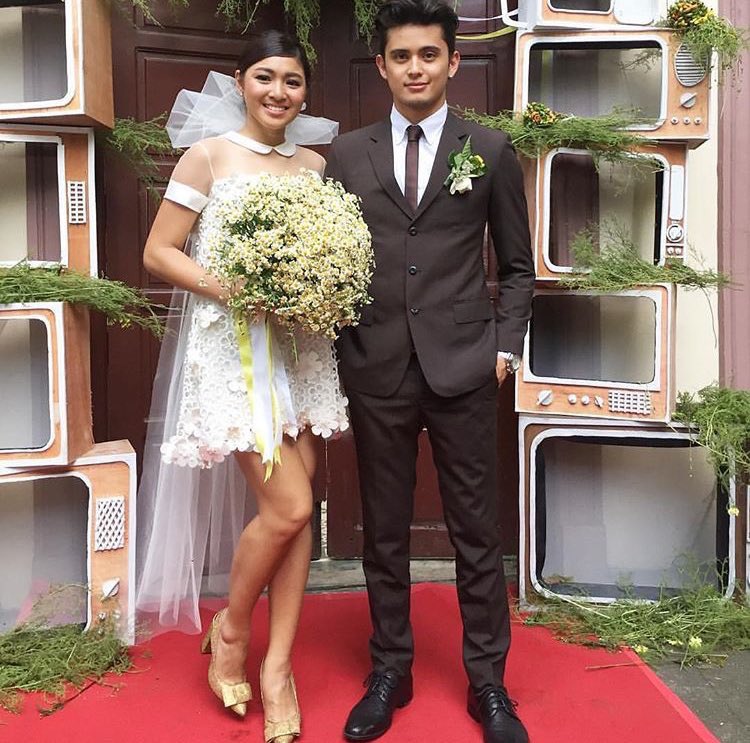 WeLoveJaDine's tweet photo. Mr. And Mrs. Valderama! 

#TIMYTayoHanggangDulo - R https://t.co/WcnkBpZxhf
