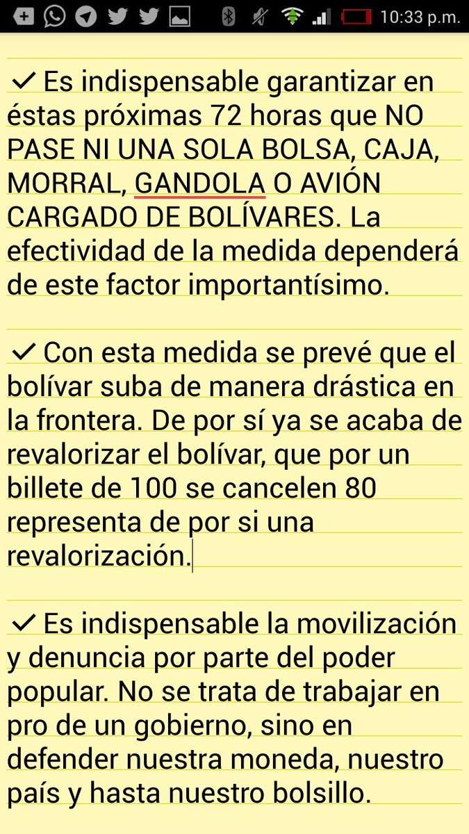 #GolpeAMafiasDelBillete ✔Es necesario militarizar los centros de comercio de las ciudades fronterizas, con especial énfasis San Cristóbal.
