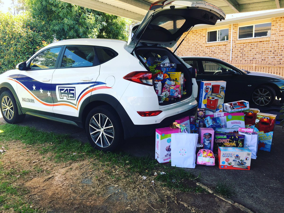 Getting into the Xmas spirit. Donated to the less fortunate. F45 Training Ingleburn get 2 weeks free