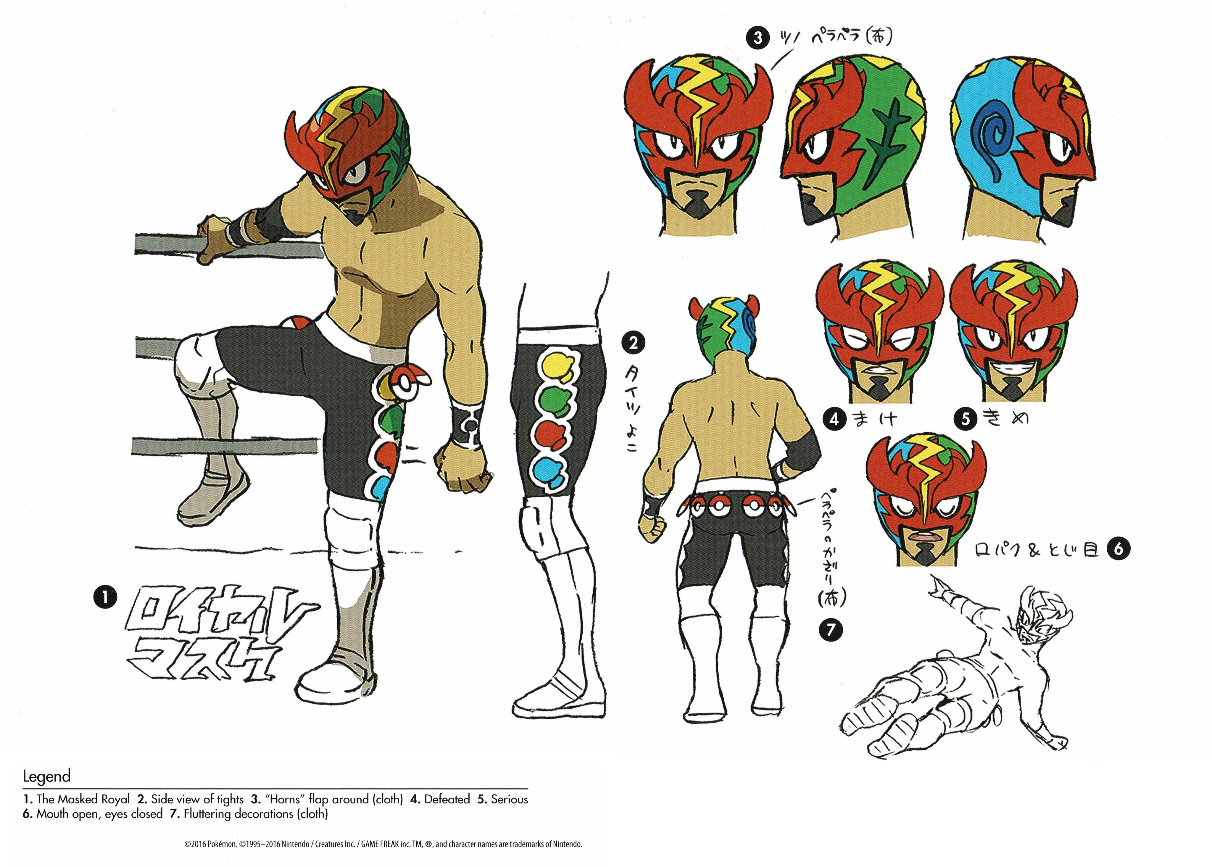 Videogameart Tidbits Pokemon Sun Moon The Masked Royal Concept Art T Co 2jhixicjvx Twitter