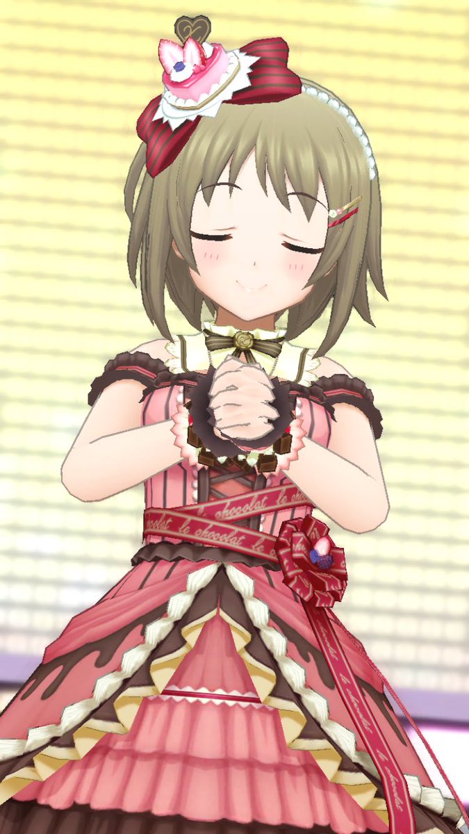 あまね Ar Twitter 担当の三村かな子のダイマ デレステのモデルは素晴らしいなあ かわいいよ デレステ 三村かな子