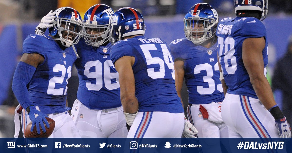 Giants's tweet image. RT if you loved that BIG BLUE DEFENSE tonight!!! #GiantsPride