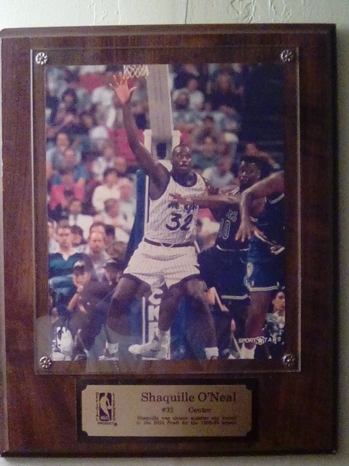 Corneileo201's tweet photo. @SHAQ look what I've had for many years. The only thing missing is your autograph. #twitter #orlandomagic  #nba https://t.co/NAHuVA6WL0