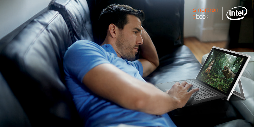 IntelIndia's tweet photo. Enjoy your favourite TV shows & movies without the hassle of running out of battery with #IntelInside #SmartronTBook https://t.co/eDP1Vy36FE https://t.co/PwlBG6TePK