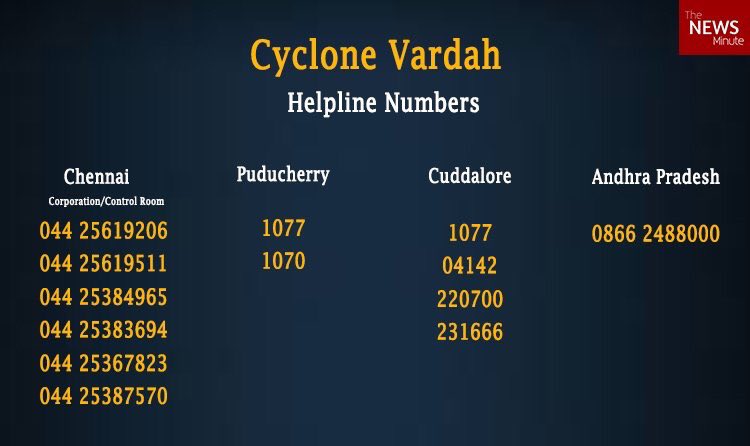 Everyone be careful, prayers to you all🙏 Here are Helpline numbers in case you need help. #staysafechennai