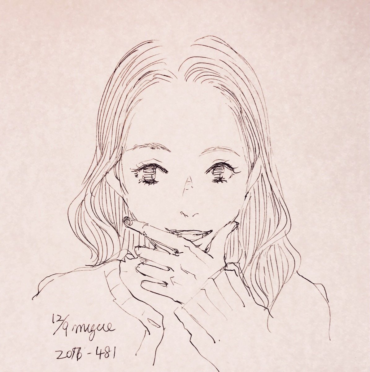 今日の5分スケッチ
Today's 5 minutes sketch

2016年-481枚目

#5分スケッチ
#5minutessketch

Cute is world peace :) 