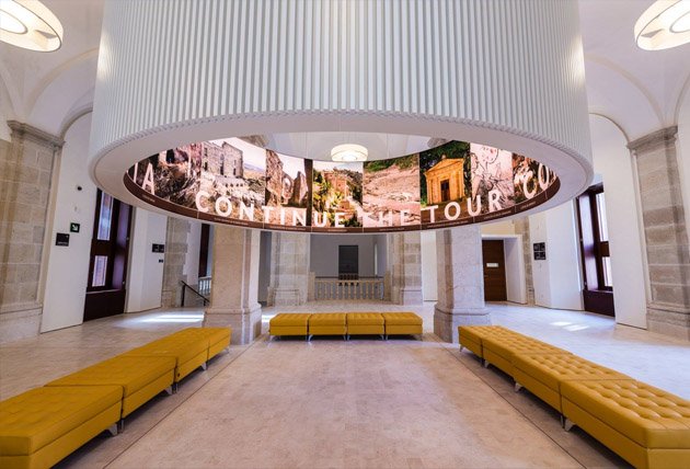 CNTravelerSpain's tweet photo. Hoy se inaugura, por fin, el @Museo_Malaga : el Palacio de la Aduana vuelve a brillar en la ciudad https://t.co/HIdGoNsJML https://t.co/Swr8GUA6A8