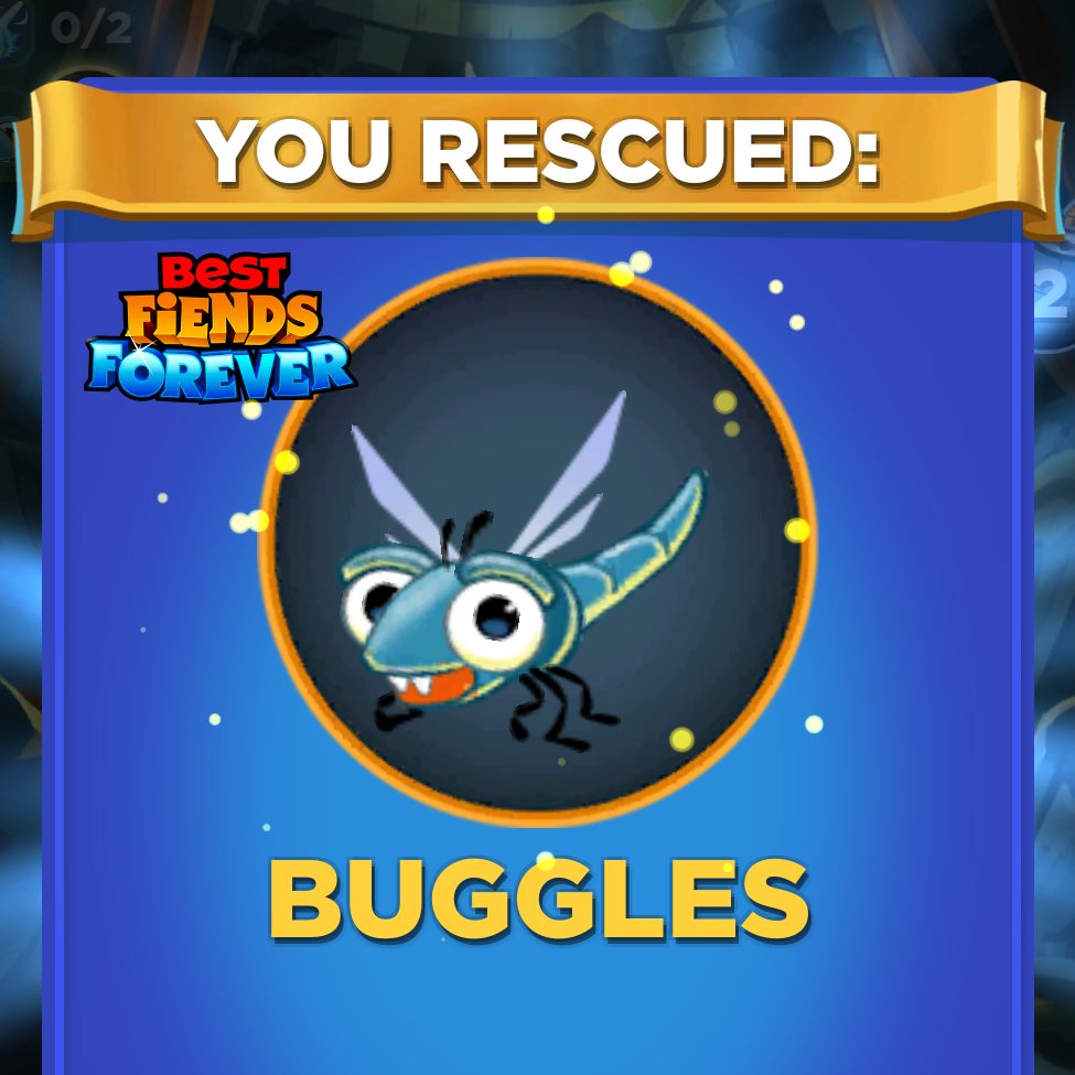I've just rescued Buggles in #BestFiendsForever - Download FREE - download.BestFiends.com/forever via @BestFiends