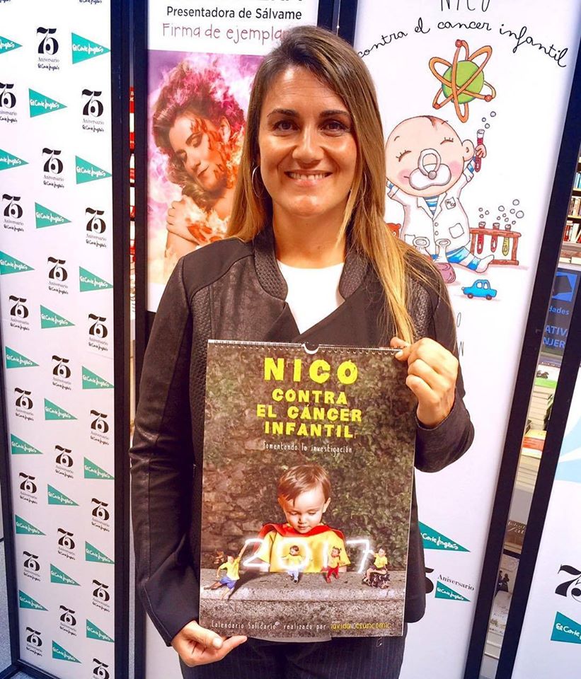 NICOContrCancer's tweet photo. Calendario #NICOContraElCancerInfantil firmado por Carlota Corredera.Pedidos d 12a18dic y gana invitación a Sálvame.Envío a toda España. https://t.co/VVb6Ty7fs1