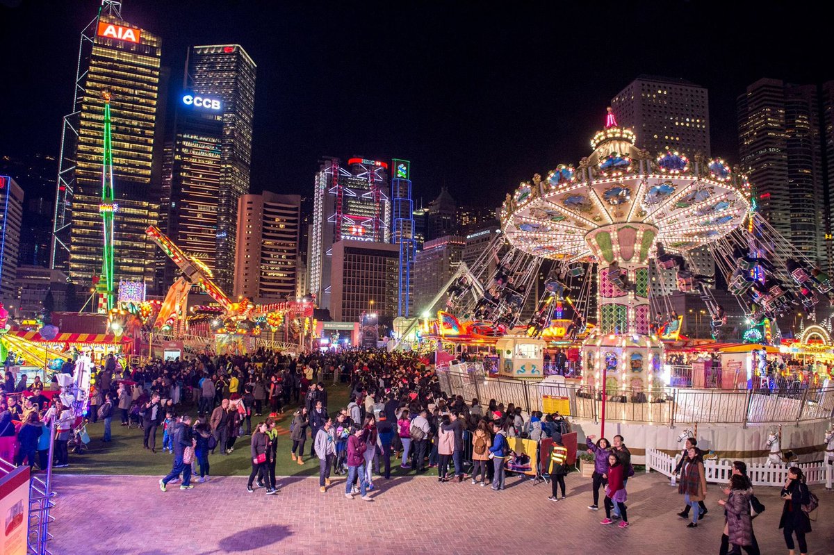 The Great European Carnival is #HongKong's biggest #Christmas celebration filled with fun rides, #carnival games and entertainment! #central