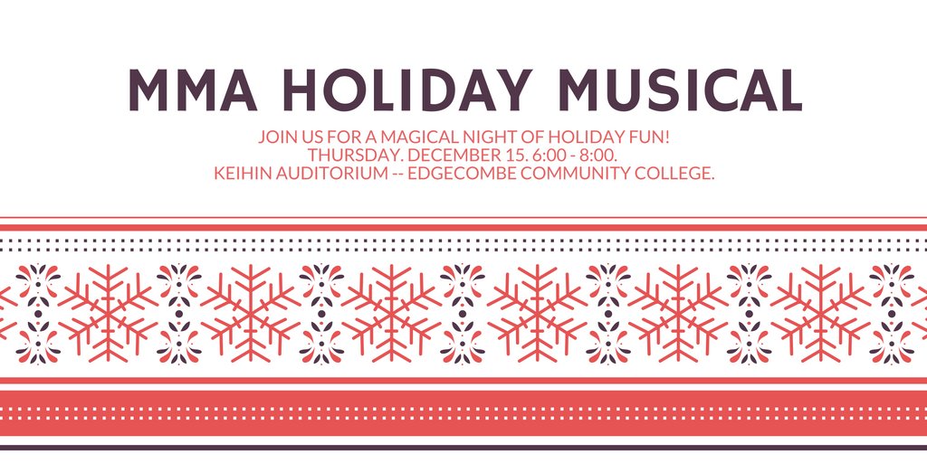 Join us for our Holiday Production! #mmatrailblazers