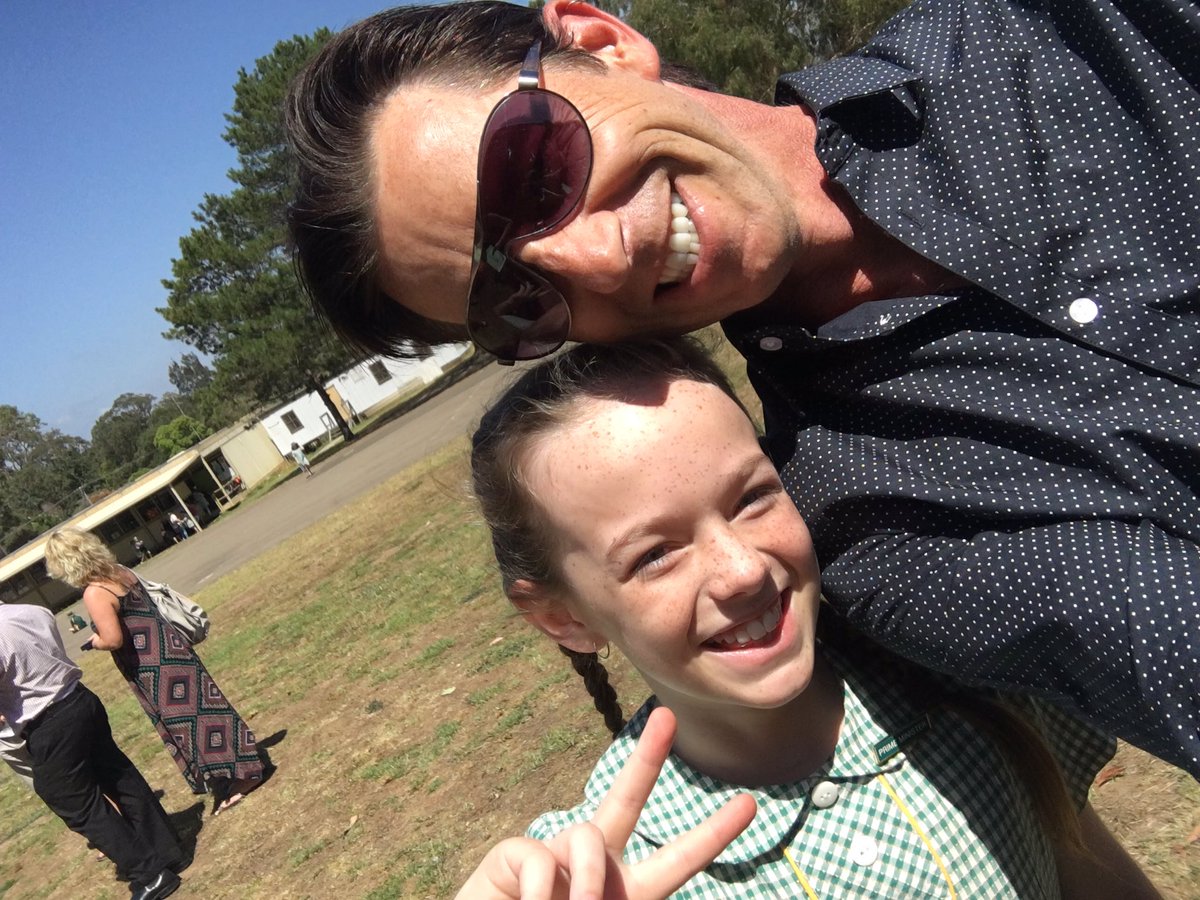 The new 2017 Prime Minister of Appin Public School!! 
Well done Scarlett....Dad is feeling very proud!!