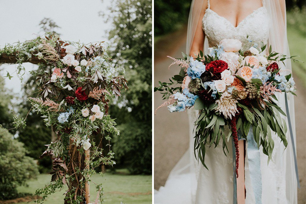 RockMyWedding's tweet image. Prepared to be WOWed at this utterly immense wedding in a castle. Those flowers! rockmywedding.co.uk/lydia-chris/
