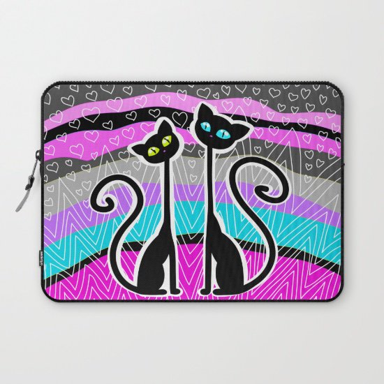 GattineriDesign's tweet image. Laptop Sleeve - 25% Off + Free Shipping :)  society6.com/product/gattin… #cat #gift #present #cute #sweet
