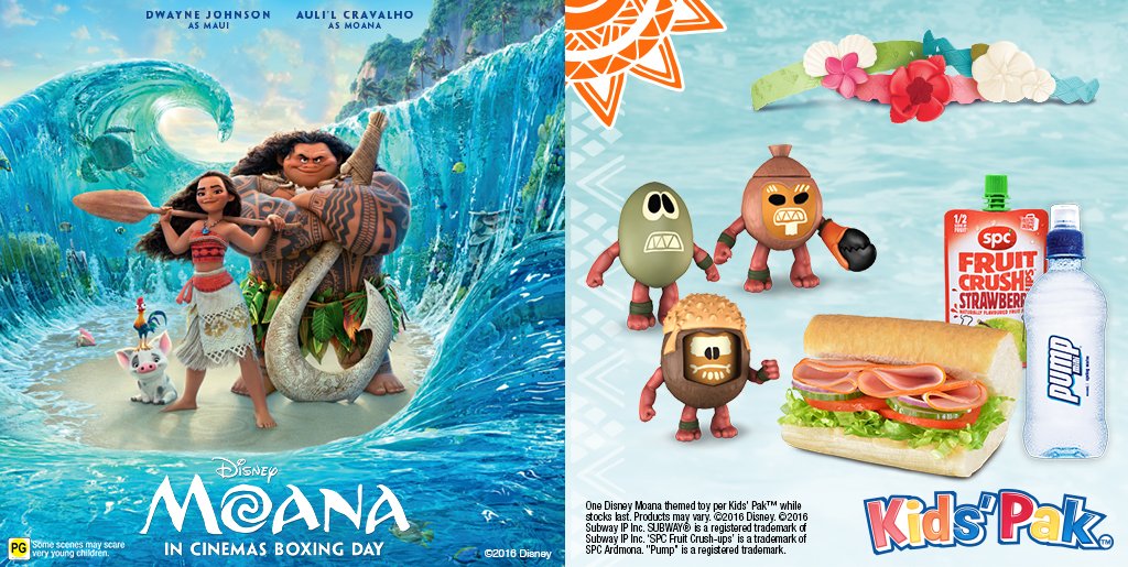 moana subway toys