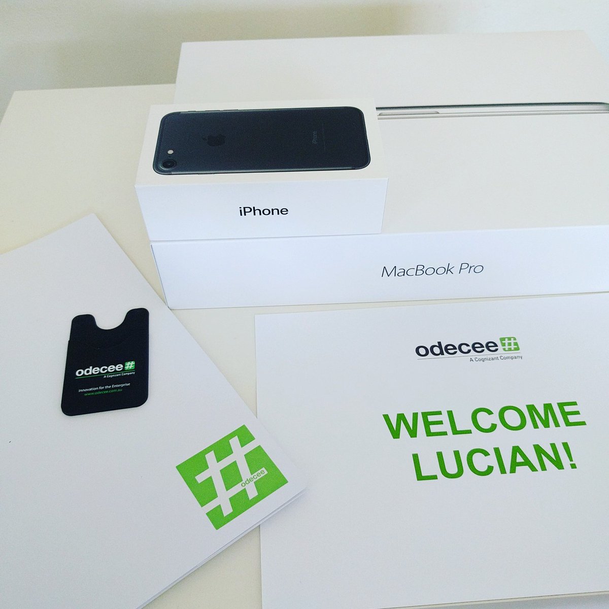 LucianMaly's tweet photo. This is onboarding done right! Thank you @Odecee @tobeod #Onboarding #Hiring #ToBeOd https://t.co/aaTjwfHUfz
